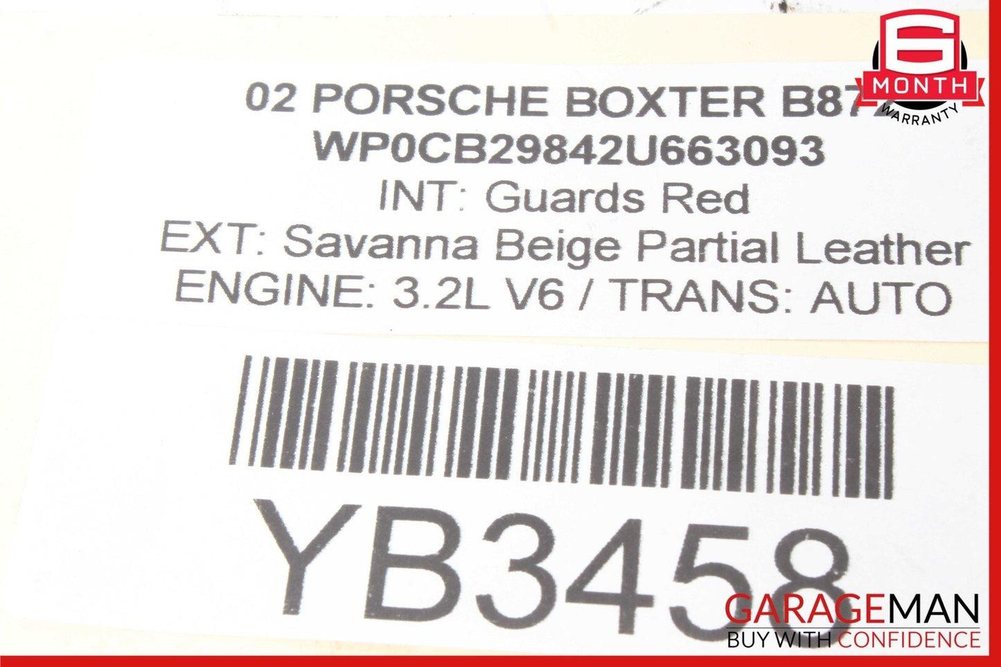 97-04 Porsche Boxster 986 Front Left Side Suspension Trailing Control Arm OEM