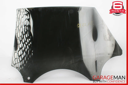 19-23 AUDI Q8 REAR RIGHT PASSENGER SIDE DOOR WINDOW GLASS OEM