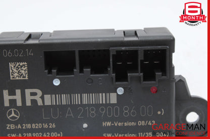 08-18 Mercedes W212 E350 C300 CLS550 Rear Right Side Door Control Module OEM