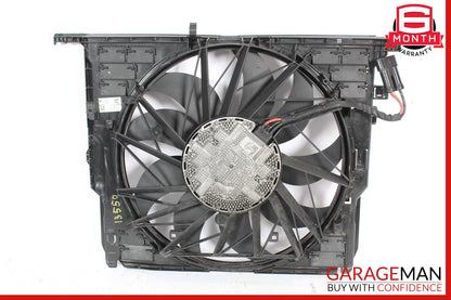 09-19 BMW 550i Engine Motor Cooling Fan Shroud OEM