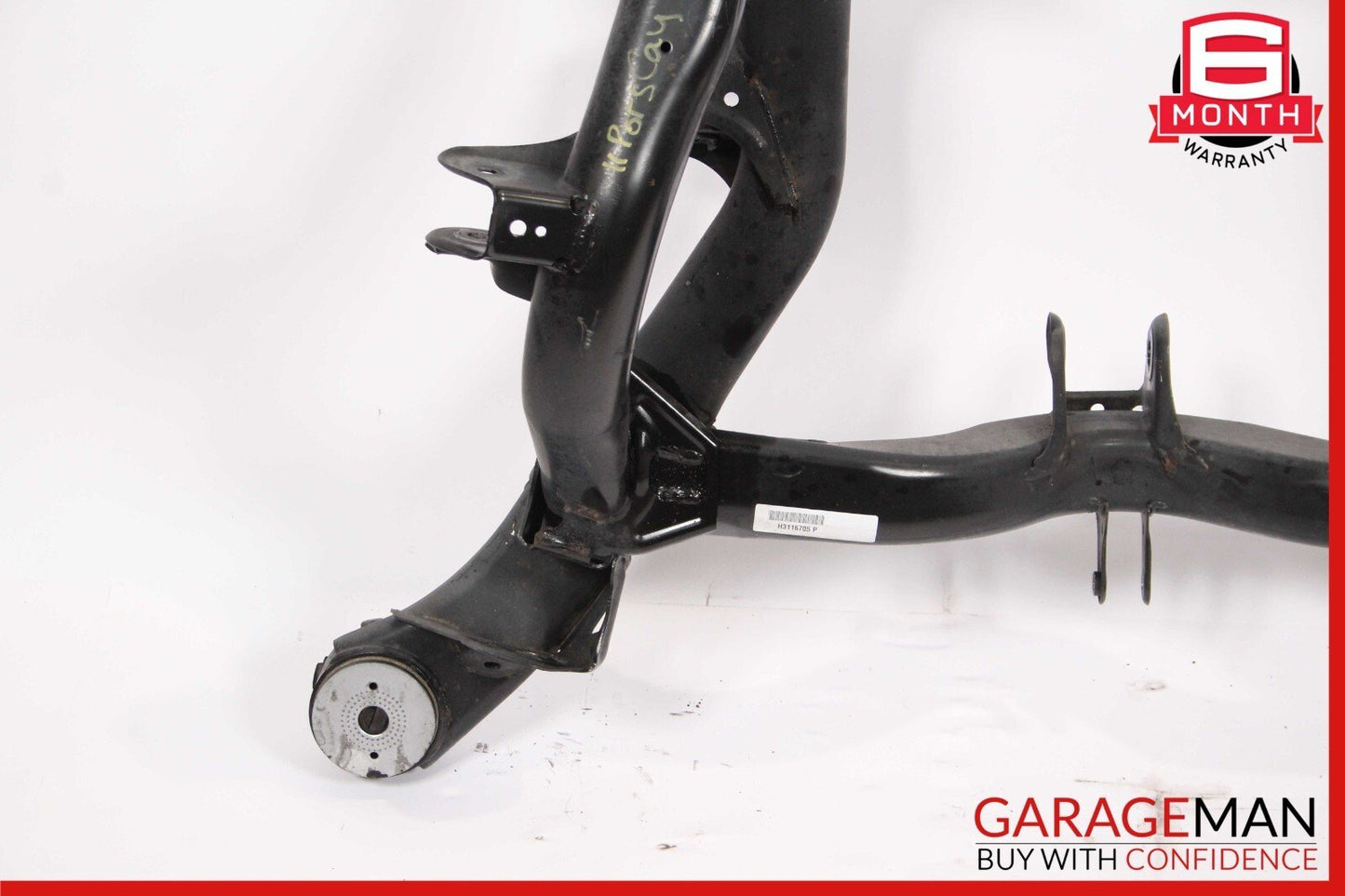 11-17 Porsche Cayenne 958 Rear Subframe Sub Frame Cross Member Support Cradle