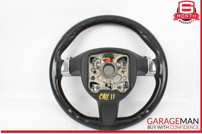 11-14 Porsche Cayenne 958 Steering Wheel w/ Paddle Shifters Black OEM