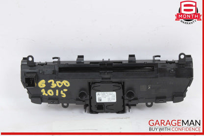15-18 Mercedes W205 C300 4MATIC Center Dash Hazard Control Switch w/ Clock OEM