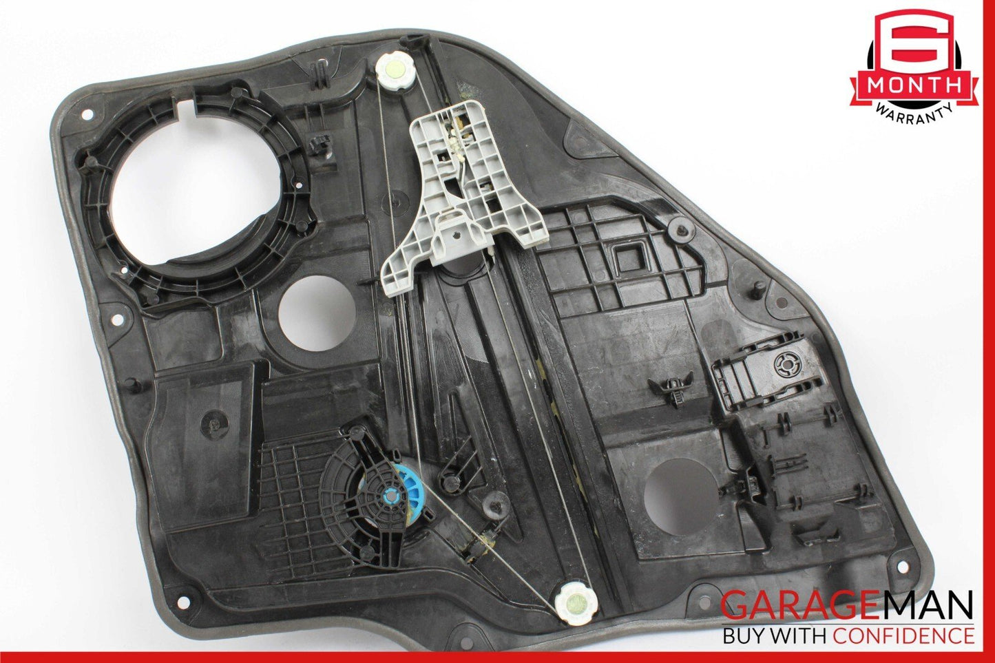 18-23 Kia Stinger Rear Right Side Door Window Regulator & Carrier Plate OEM