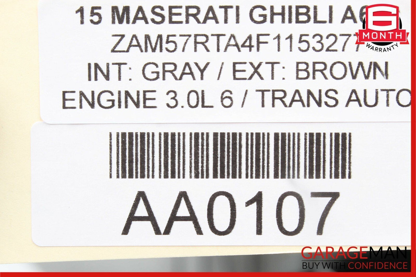 14-17 Maserati Ghibli HUB Passive Entry Control Module Unit OEM