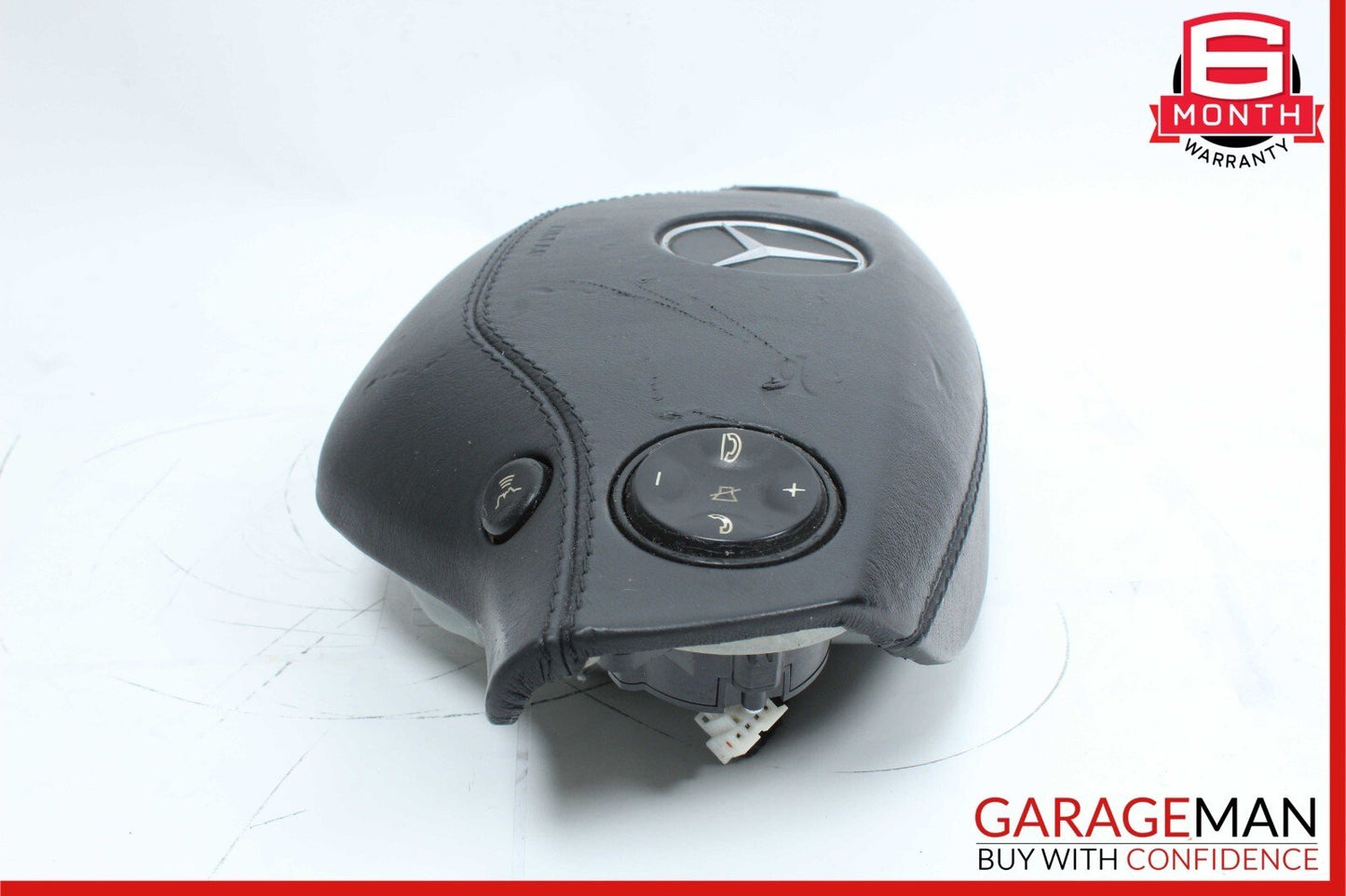 07-10 Mercedes W221 S550 S450 CL550 Steering Wheel Airbag Air Bag Black OEM