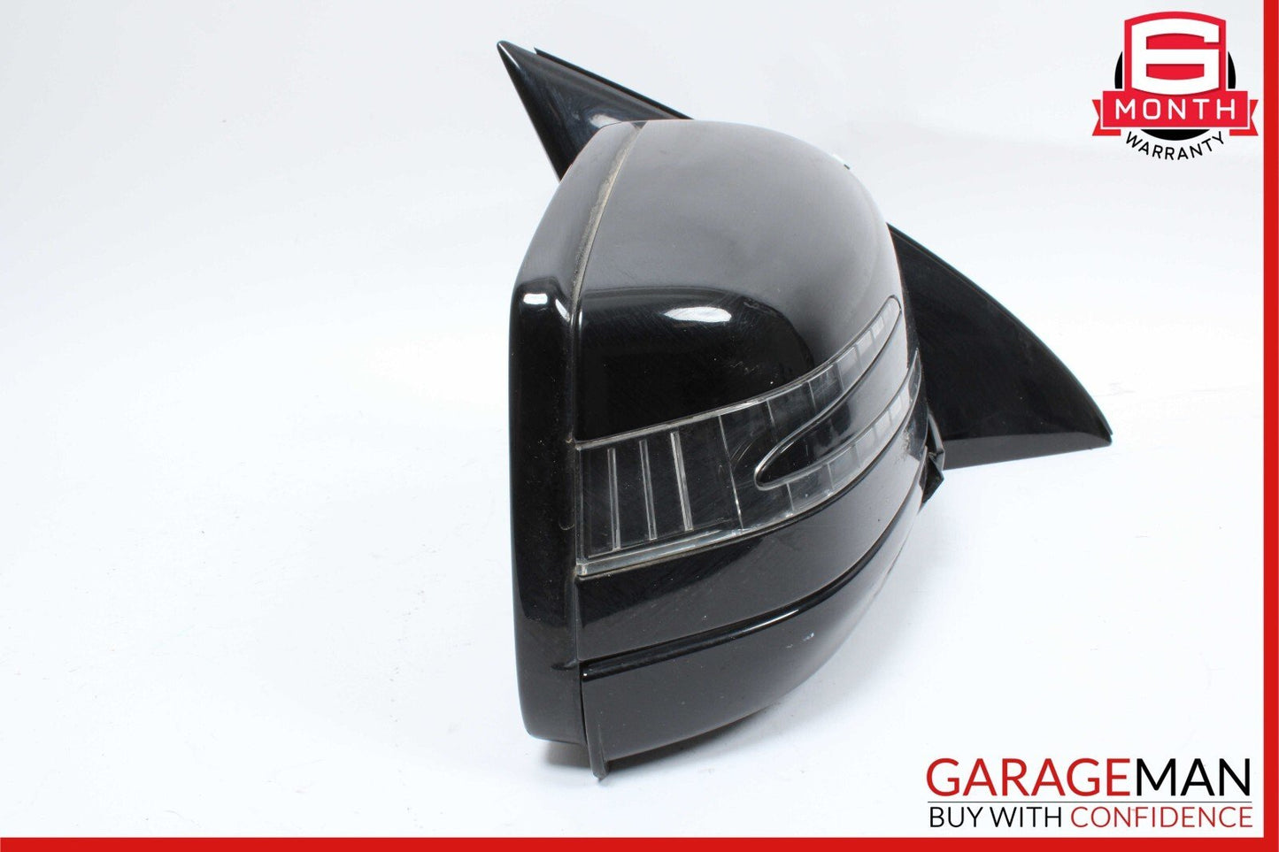 11-13 Mercedes W251 R350 Front Right Passenger Side Mirror Door Rear View Black
