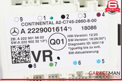 15-20 Mercedes X253 GLC350e Front Right Passenger Side Door Control Module Unit