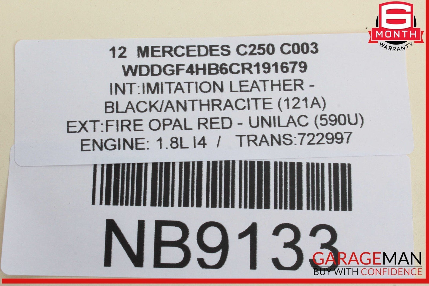 08-18 Mercedes W204 C250 E350 E400 Front Right Side Door Control Module Unit OEM