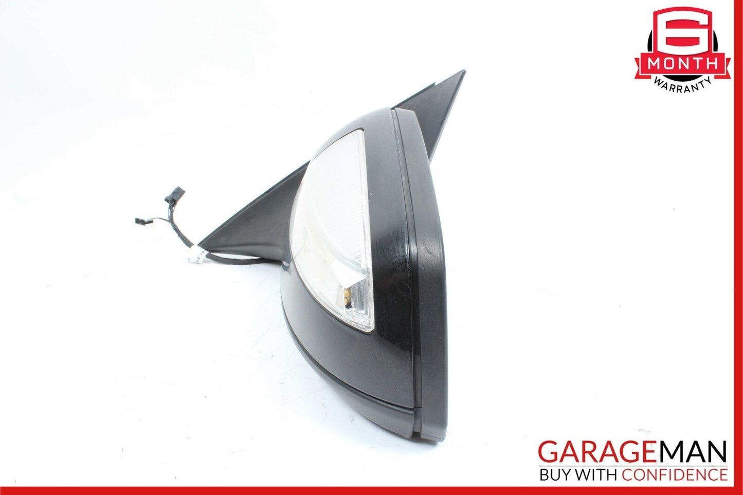 08-09 Mercedes W204 C350 C63 AMG Front Left Side Mirror Rear View Door Black OEM