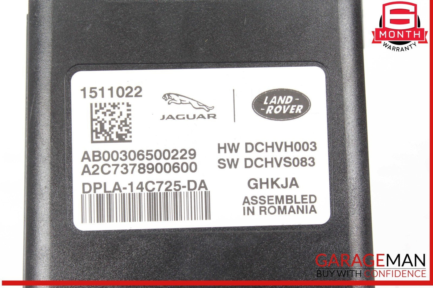 16-20 Jaguar XF Front Right Passenger Side Seat Heat Heated Control Module OEM