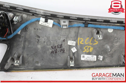 12-18 Mercedes W218 CLS550 CLS400 CLS63 Center Dash Dashboard Trim Bezel OEM