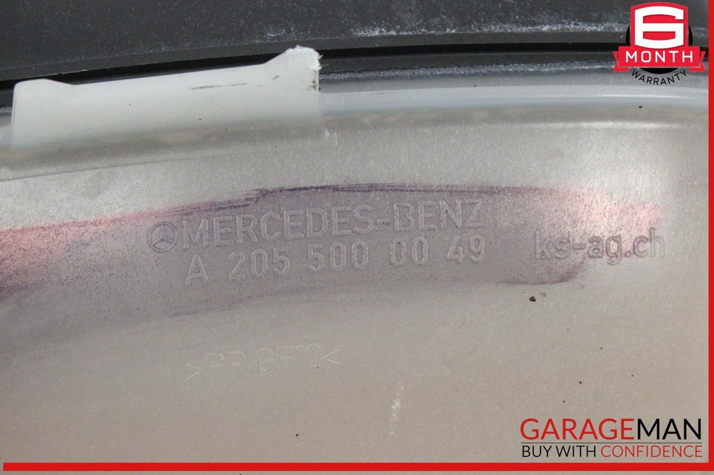 15-20 Mercedes W205 C300 Radiator Coolant Overflow Expansion Reservoir Tank OEM