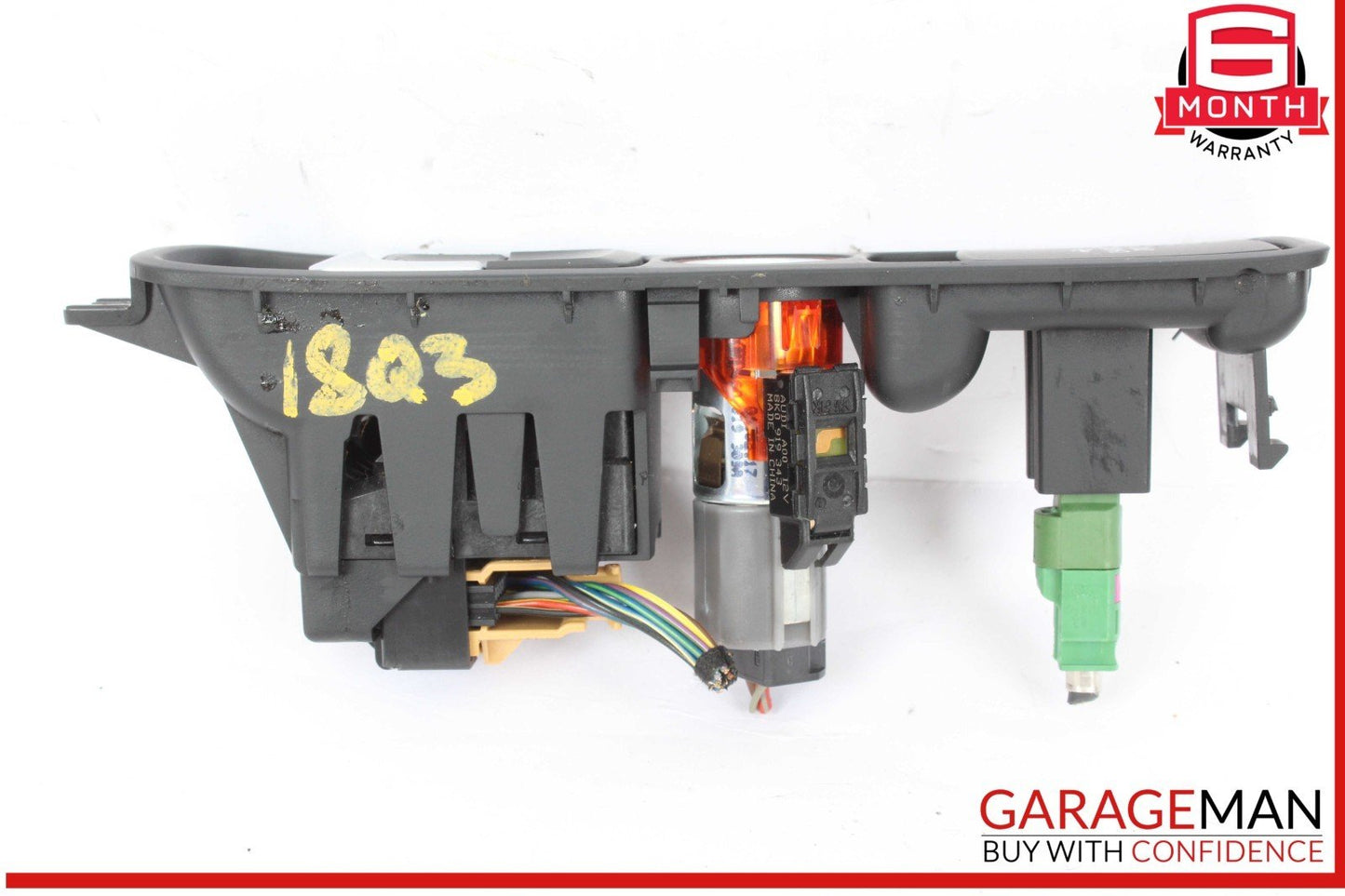 15-18 Audi Q3 Center Console Bezel Cover Trim w/ Power Outlet 8U1863349D OEM