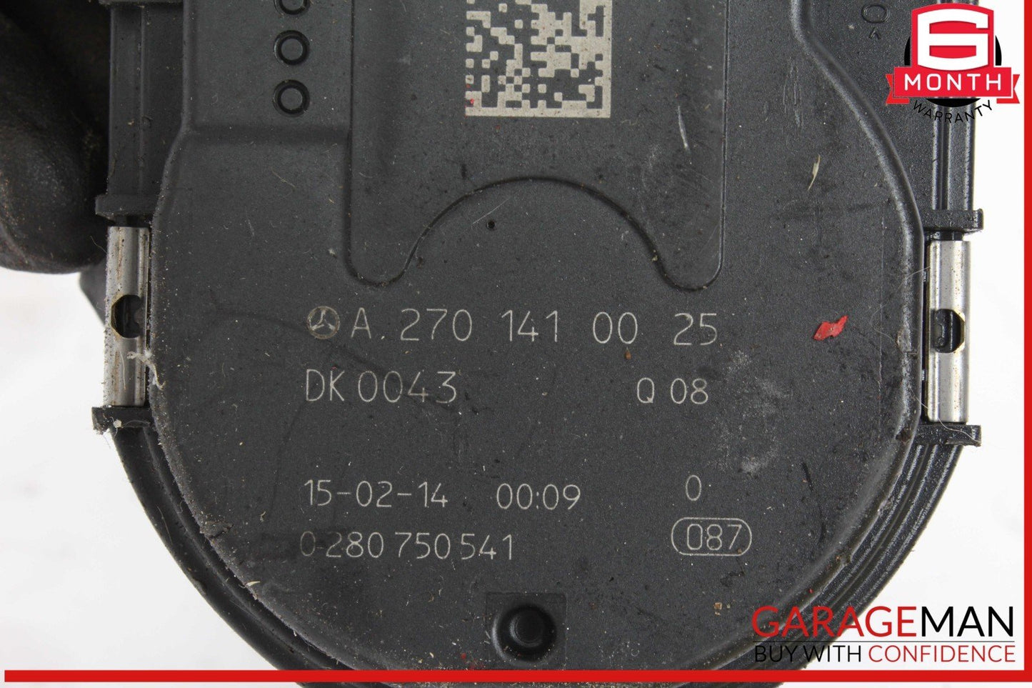 15-20 Mercedes W205 C300 SLC300 GLA250 M274 Throttle Body 2701410025 OEM