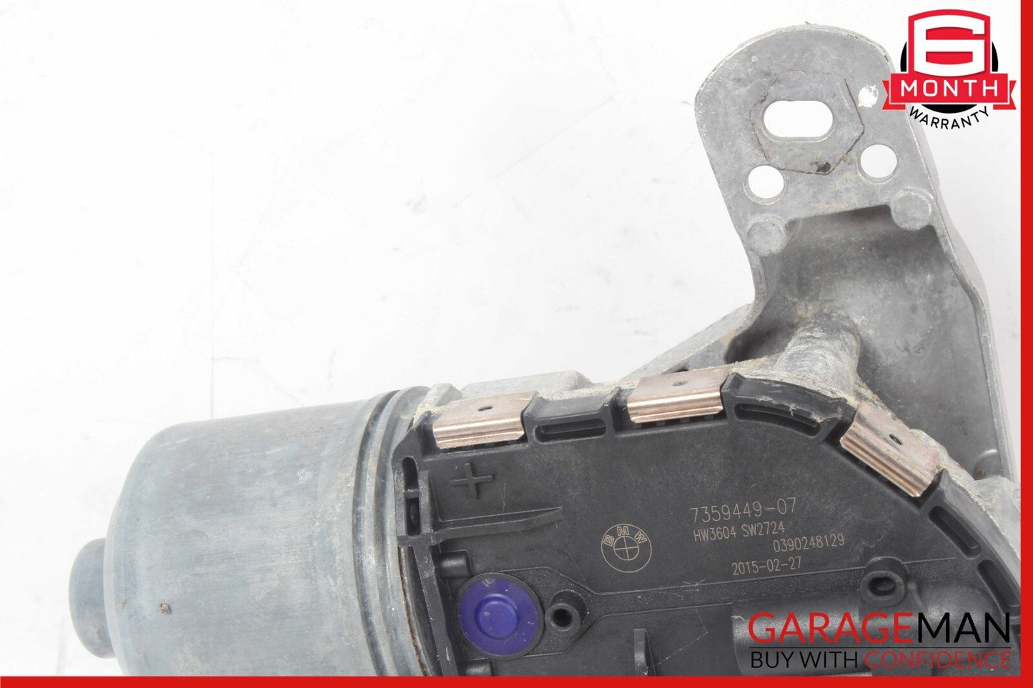 14-21 BMW i3 I01 Hybrid Front Left Side Windshield Wiper Motor 7359449 OEM