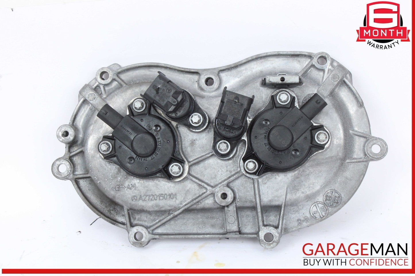 05-13 Mercedes W164 ML350 4MATIC Front Right Engine Timing Chain Cover Plate OEM