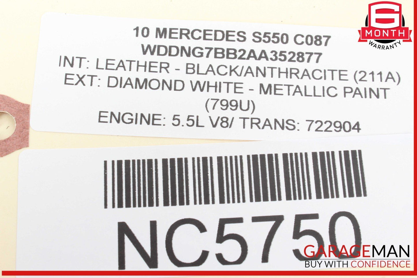 07-13 Mercedes W221 S550 S400 Front Left Side Seat Control Switch OEM