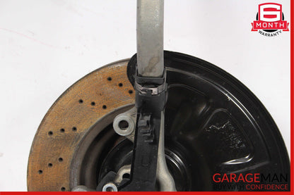 03-09 Mercedes W211 E350 RWD Front Left Spindle Knuckle Hub w/ Brake Rotor Disc