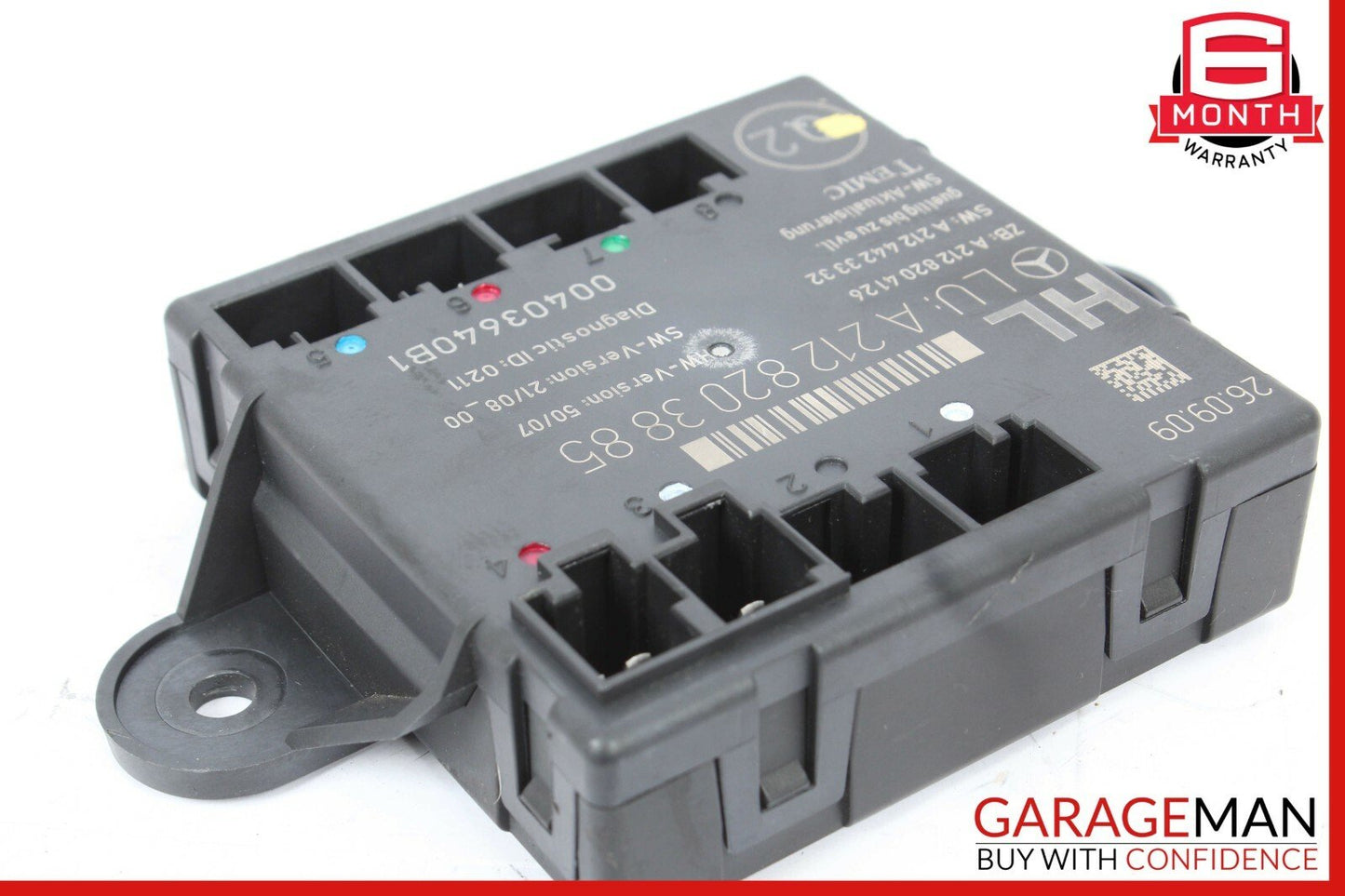 08-15 Mercedes W204 C300 C350 Rear Left Side Door Control Module 2128203885 OEM