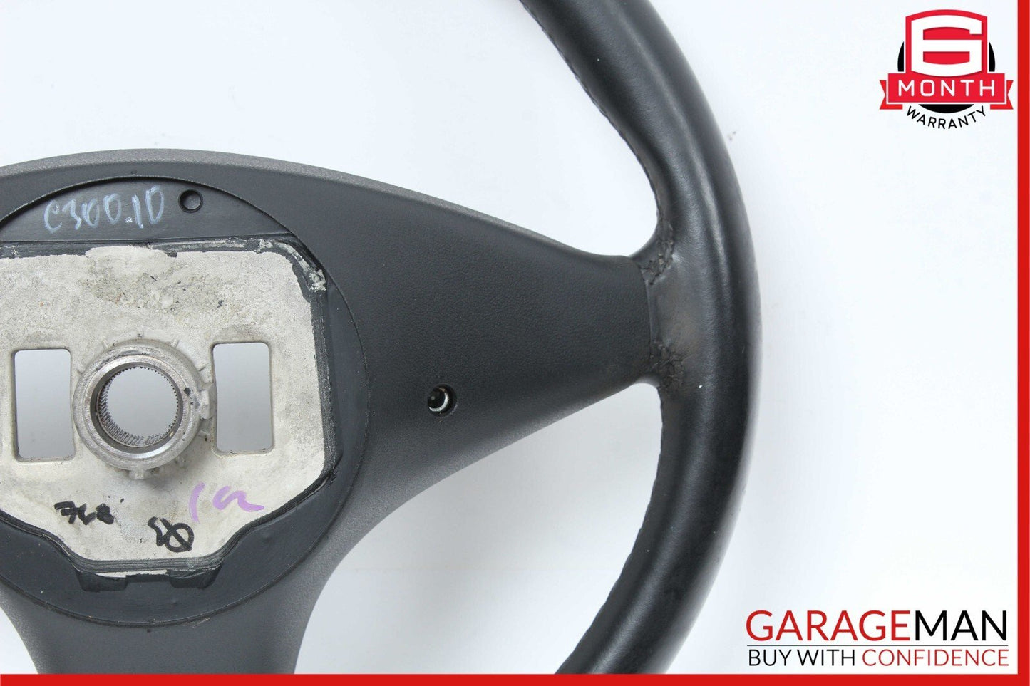 08-12 Mercedes X204 GLK350 C250 C300 3 Spoke Steering Wheel Anthracite