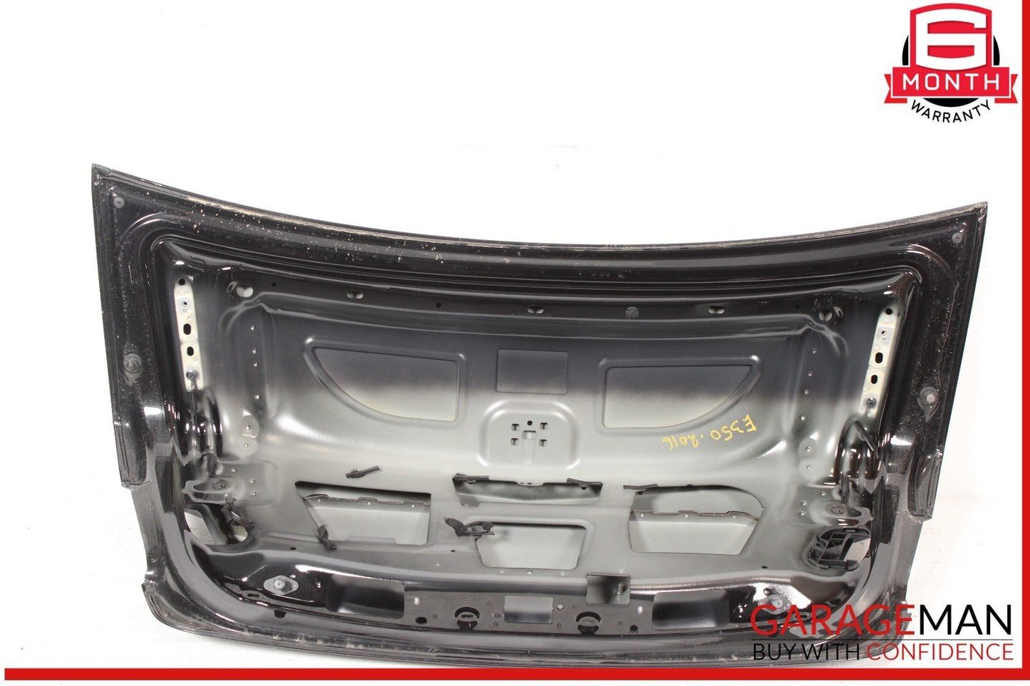 10-16 Mercedes W212 E350 E400 Sedan Rear Trunk Lid Deck Shell Panel Black OEM