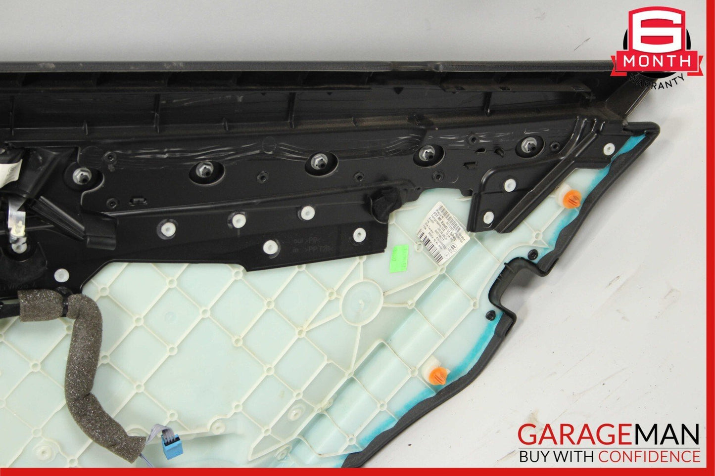 08-14 Mercedes W204 C250 C300 Sedan Rear Left Side Door Panel Trim Cover Black
