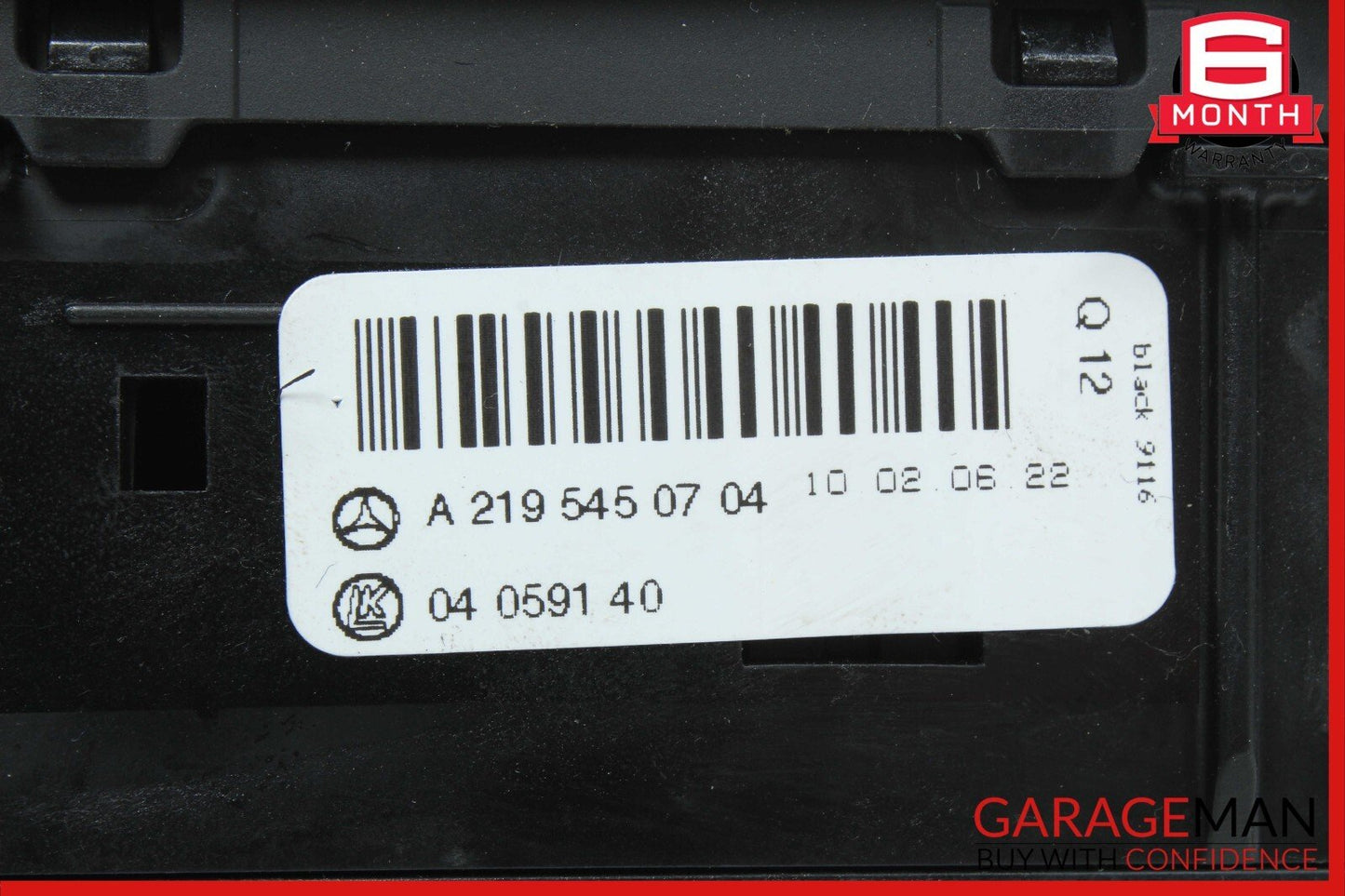 06-11 Mercedes W219 CLS550 CLS63 Headlight Lamp Headlight Control Switch Module