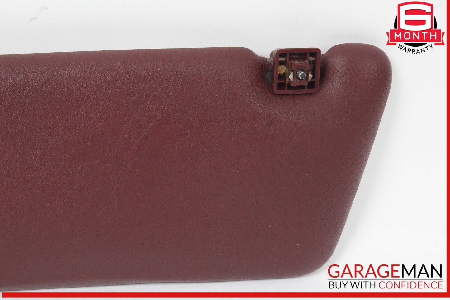 84-93 Mercedes W201 190E 190D Right Passenger Side Sunvisor Burgundy OEM