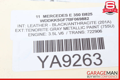 08-18 Mercedes W212 E350 Rear Left or Right Side Lower Thrust Control Arm OEM