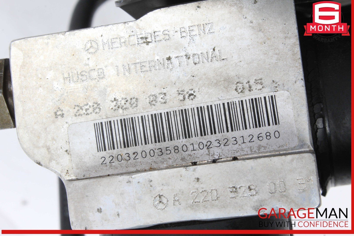 00-06 Mercedes W215 CL55 AMG Front ABC Hydraulic Valve Block Suspension Pump OEM