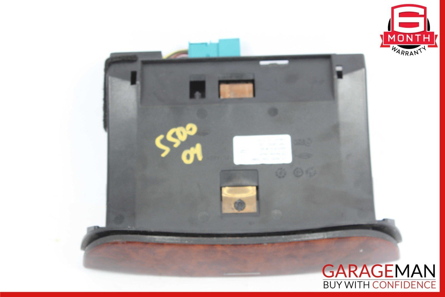 00-06 Mercedes W220 S500 S430 Center Console Ash Tray Ashtray Compartment Wood