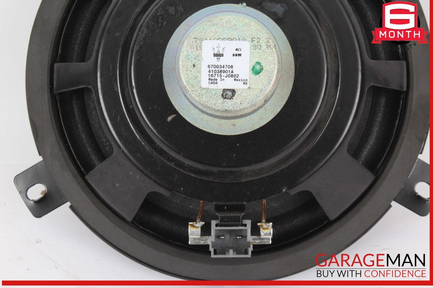 14-18 Maserati Quattroporte Front Door Sound Audio Speaker Set of 2 Pc OEM