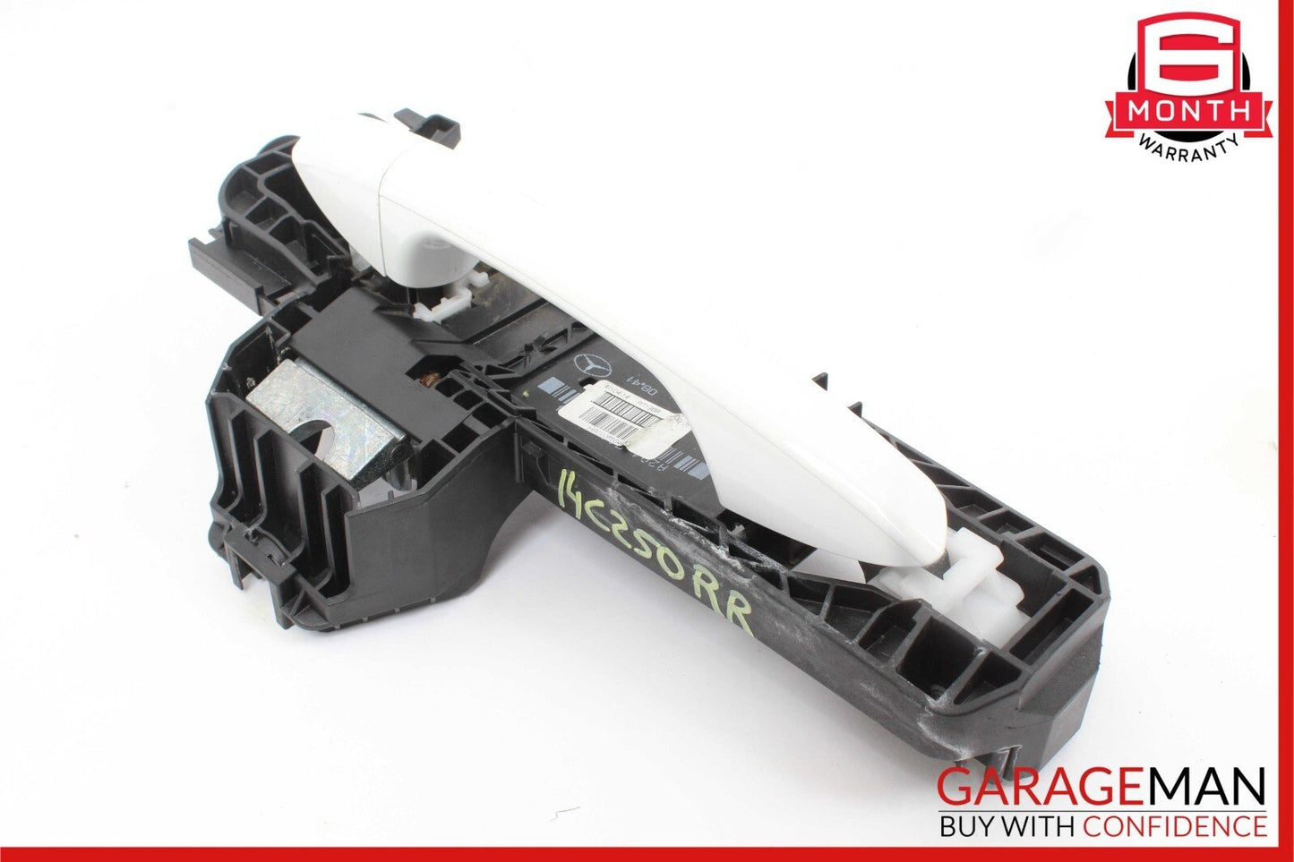 12-14 Mercedes W204 C250 C300 Right Passenger Exterior Door Handle Polar White