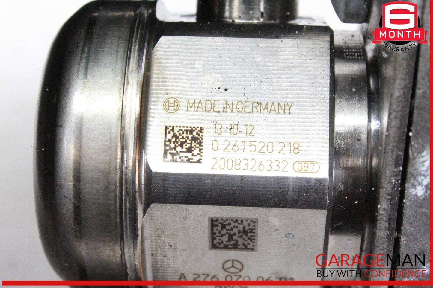 12-18 Mercedes W212 E350 SLK350 C300 M276 High Pressure Fuel Pump w/ Housing OEM
