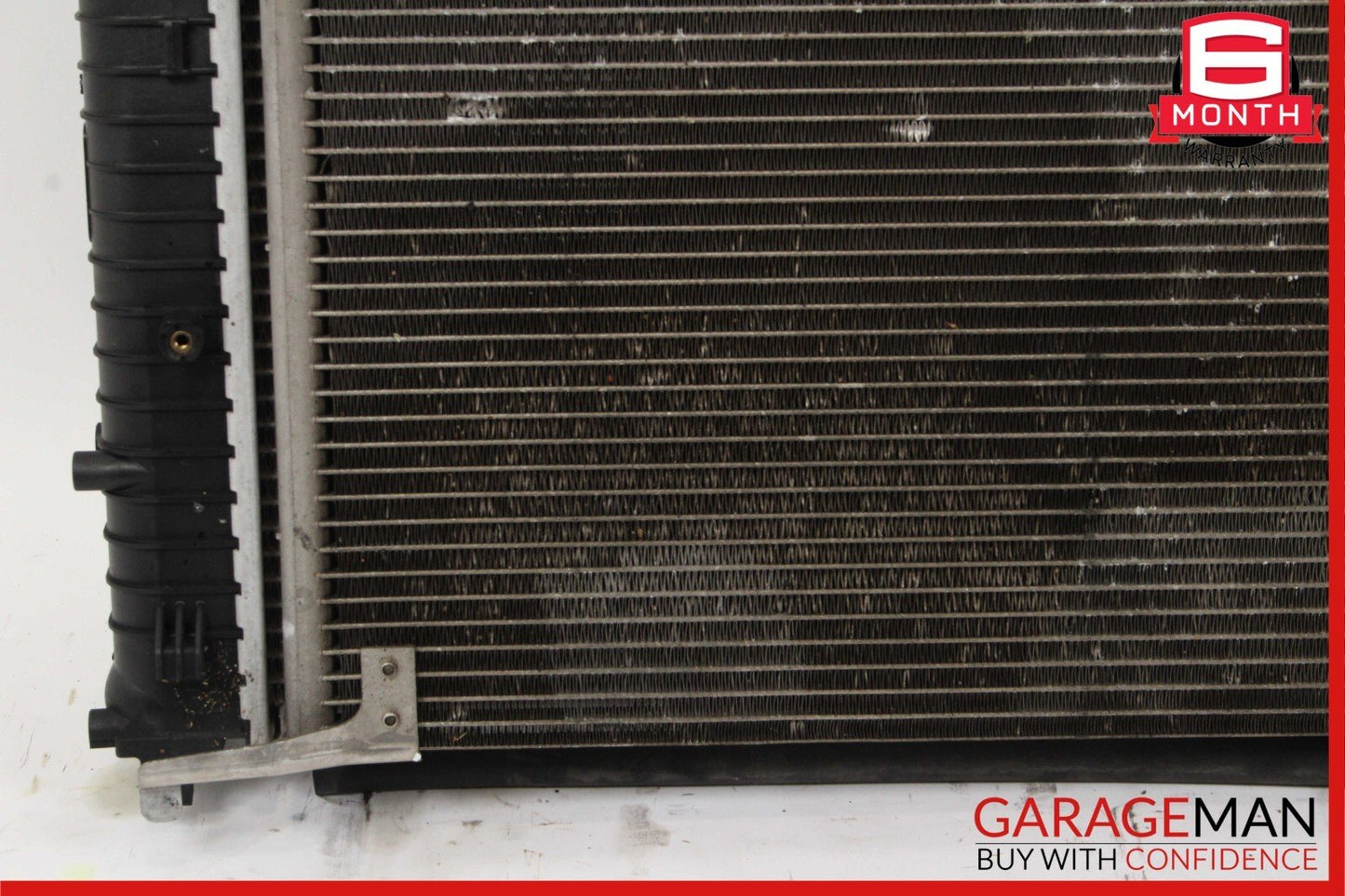 03-08 Mercedes R230 SL550 Engine Radiator A/C AC Oil Cooling Condenser Assy
