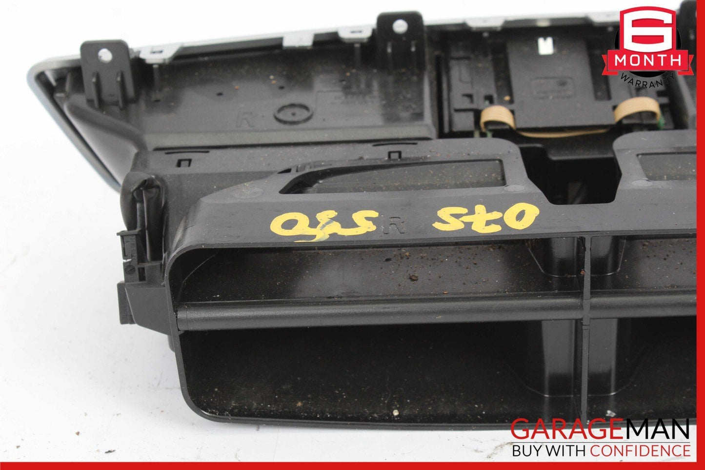07-13 Mercedes W221 S550 S450 Center Dash A/C Air Vent Trim Clock 2218300954 OEM