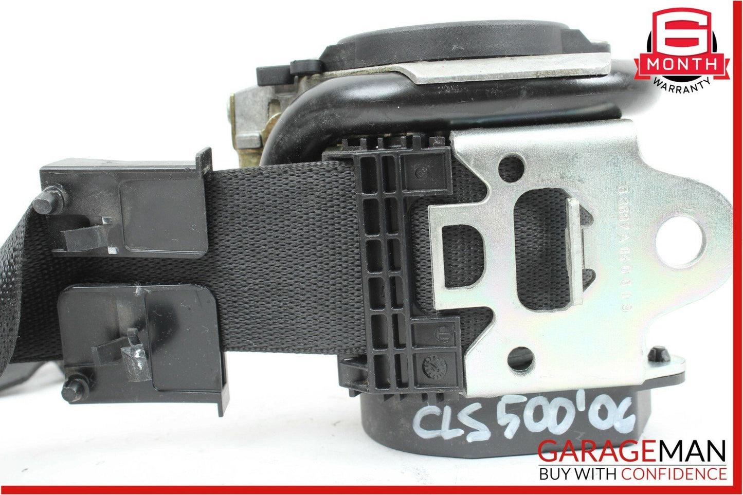 03-06 Mercedes CLS500 E350 Front Right Side Seatbelt Seat Belt Retractor Black