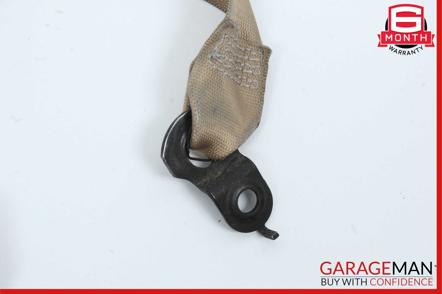 06-08 Mercedes R320 ML350 GL450 Front Left Driver Seat Belt Seatbelt Brown