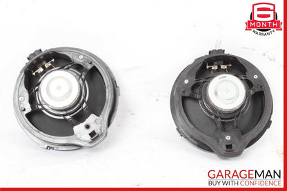 08-11 Mercedes W204 C300 C350 Rear Right & Left Side Door Sound Speakers Set OEM