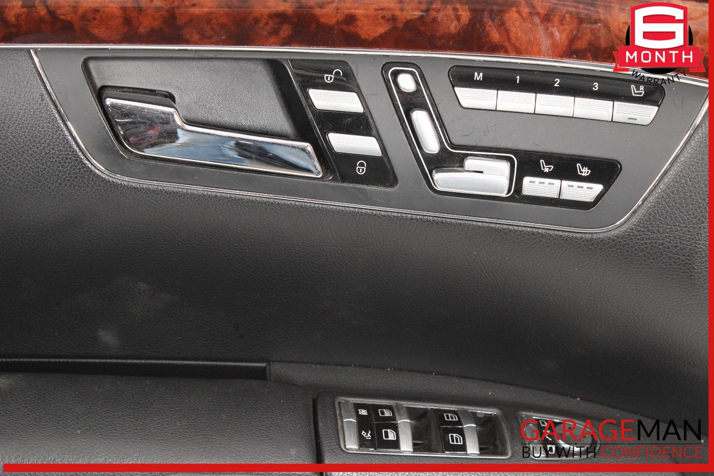 10-13 Mercedes W221 S400 S550 Front Left Side Interior Door Panel OEM