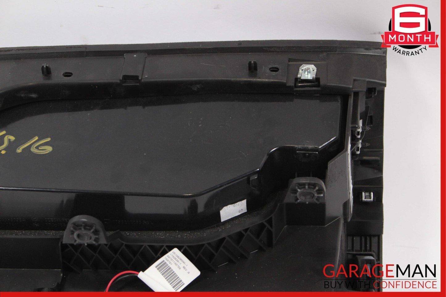 14-17 Maserati Ghibli Dashboard Glove Box Storage Tray Compartment Cover Black