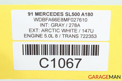 90-02 Mercedes R129 300SL 500SL SL500 Convertible Roll Bar Control Module OEM