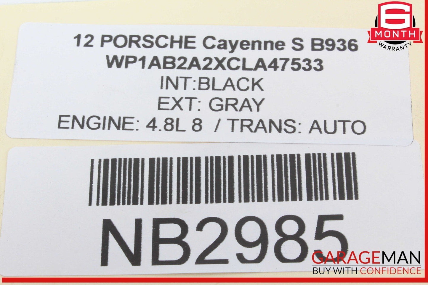 11-18 Porsche Cayenne S 958 Fuel Pump Control Module 7P0906093A OEM