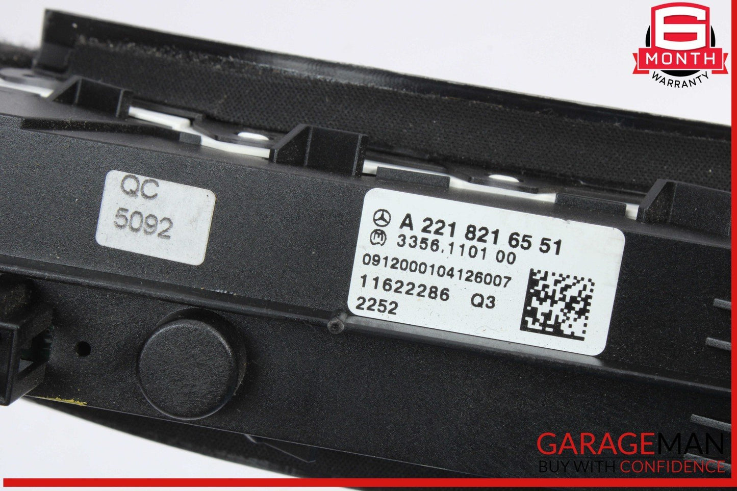 07-14 Mercedes W221 S550 S400 CL550 Dashboard Dash Control Switch Panel OEM