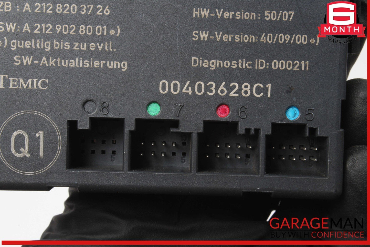 08-18 Mercedes W204 C250 E350 E550 Front Left Side Door Control Module Unit OEM