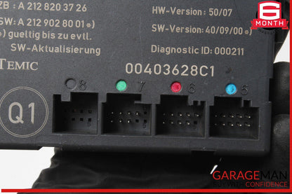 08-18 Mercedes W204 C250 E350 E550 Front Left Side Door Control Module Unit OEM
