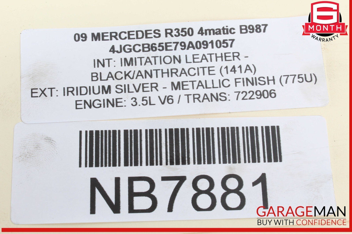 00-13 Mercedes W251 R350 4MATIC S500 Engine Throttle Valve Body 1131410125 OEM