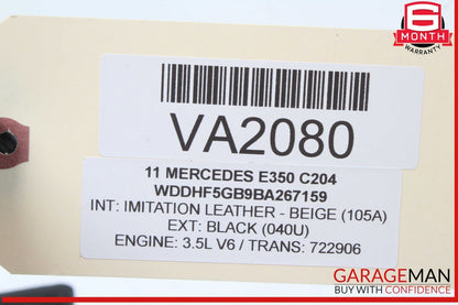 08-18 Mercedes W212 E350 C350 Front Left Driver Side Door Lock Latch Actuator