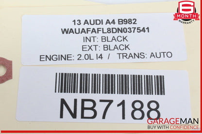 13-16 Audi A4 ECM ECU Engine Computer Control Module Unit 8K5907115C OEM